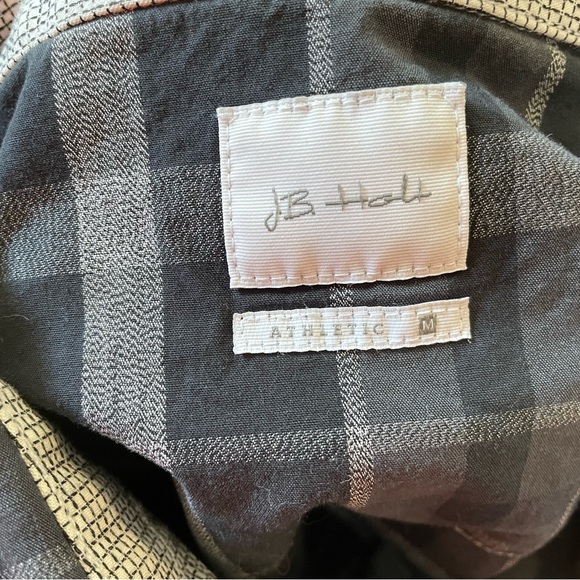 J.B. Holt Athletic Fit Stretch Shirt Size Medium - Picture 5 of 6